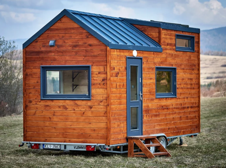 une tiny house sur remorque qui ne nécessite pas de permis de construire