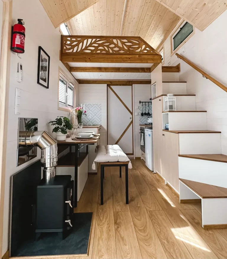 intérieur d'une tiny house